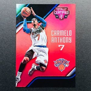 Carmelo Anthony - 2015-16 Totally Certified Mirror Red #40 102/149